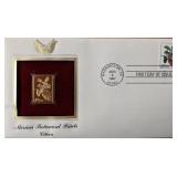 Merian Botanical Prints Citron Gold Stamp...