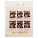 Lady Diana commemorative stamp set