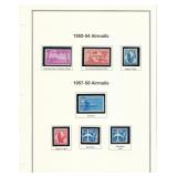 USA 1952-54 1957-58 Airmails Stamps sheet C46 -...