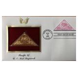 Pacific 97 US Mail Stagecoach Gold Stamp...