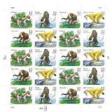 Prehistoric Animals Stamps