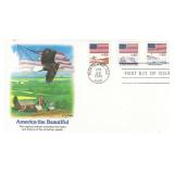 America the Beautiful Eagle FDC