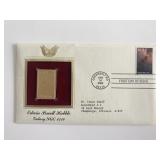 Edwin Powell Hubble Galaxy NGC 1316 Gold Stamp...