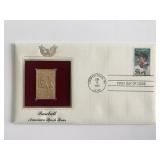 Baseball American Sports Series Gold Stamp...