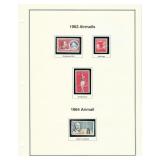 USA 1963-64 Airmails Stamp sheet C66 - C69