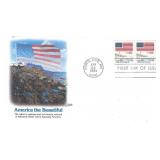 America the Beautiful Cliffside FDC