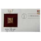 Special Messages Keep In Touch Gold Stamp...