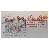 PENPEX Stamp Show Signed First Day Cover