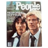 Robert Redford signed People Magazine cover