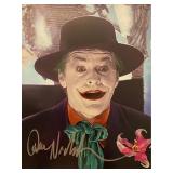 Batman Jack Nicholson signed photo