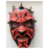 Star Wars Ray Park signed Darth Maul mask