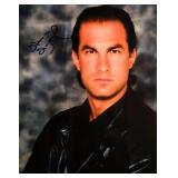 Above The Law Steven Seagal signed portrait photo