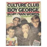 Boy George In His Own Words unsigned book