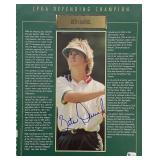 1996 JCPenny Classic Beth Daniel signed profile...