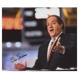 Sportscaster Chris Berman signed photo