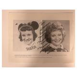 Mousketeer Sharon Baird signed photo
