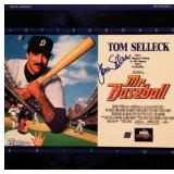Mr Baseball Tom Selleck signed LaserDisc
