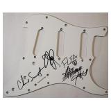 Red Hot Chili Peppers signed pickguard