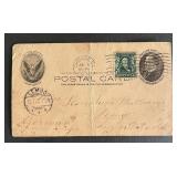 United States 1905 post card