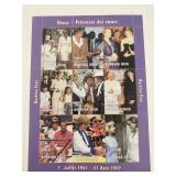 Diana Princess of Wales commemorative stamp set