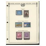 United Nations New York Stamps 1991