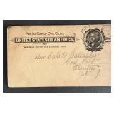 United States 1900 post card