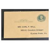 United States 1900s post card