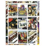 The Beatles - Commemorative Cinderella Stamp Set