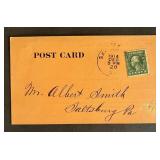 United States 1916 post card