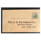 United States 1928 post card