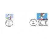 Peanuts Christmas First Day of Issue Cover