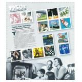 1950s Celebrate the Century Stamp Sheet