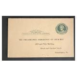 United States 1900s post card