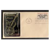 American Music First Day Cover
