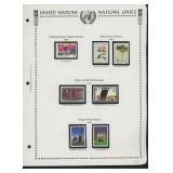 United Nations New York Stamps 1990