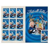 Looney Tunes Porky Pig stamps