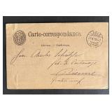 Switzerland 1879 post card