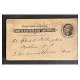 United States early 1900s post card