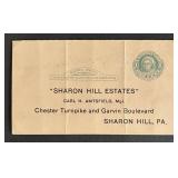 United States 1900s post card