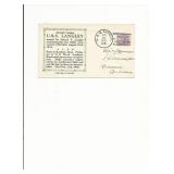 U.S.S. Langley - First Day Cover - 1934