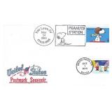 United States Postmark Souvenir - Peanuts...