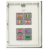United Nations New York Stamps 1988