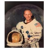 Buzz Aldrin signed photo