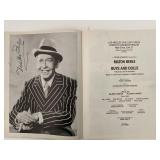 Milton Berle and Elizabeth Hansen Signed...