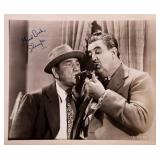 Shemp Howard signed movie still photo