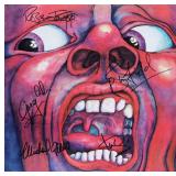 King Crimson signed In The Court Of The Crimson...