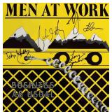 Men At Work signed Business As Usual album