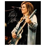 Melissa Etheridge signed promo photo