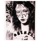 Ace Frehley signed promo photo