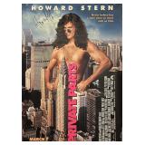 Howard Stern signed original 1997 Private Parts...
